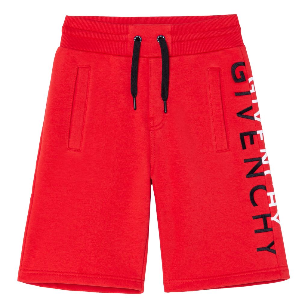 Red givenchy 2025 swim shorts