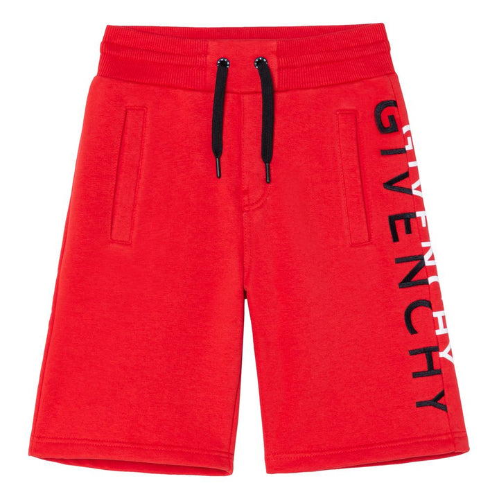 givenchy-Red Bermuda Shorts-h24140-991