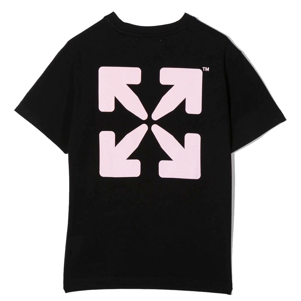 Black OFF Print T Shirt