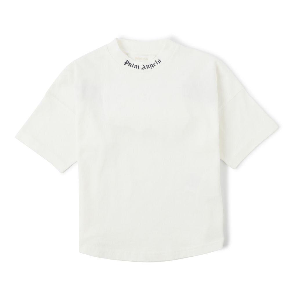 pa-White Logo T-Shirt-pbaa002f22jer0030146