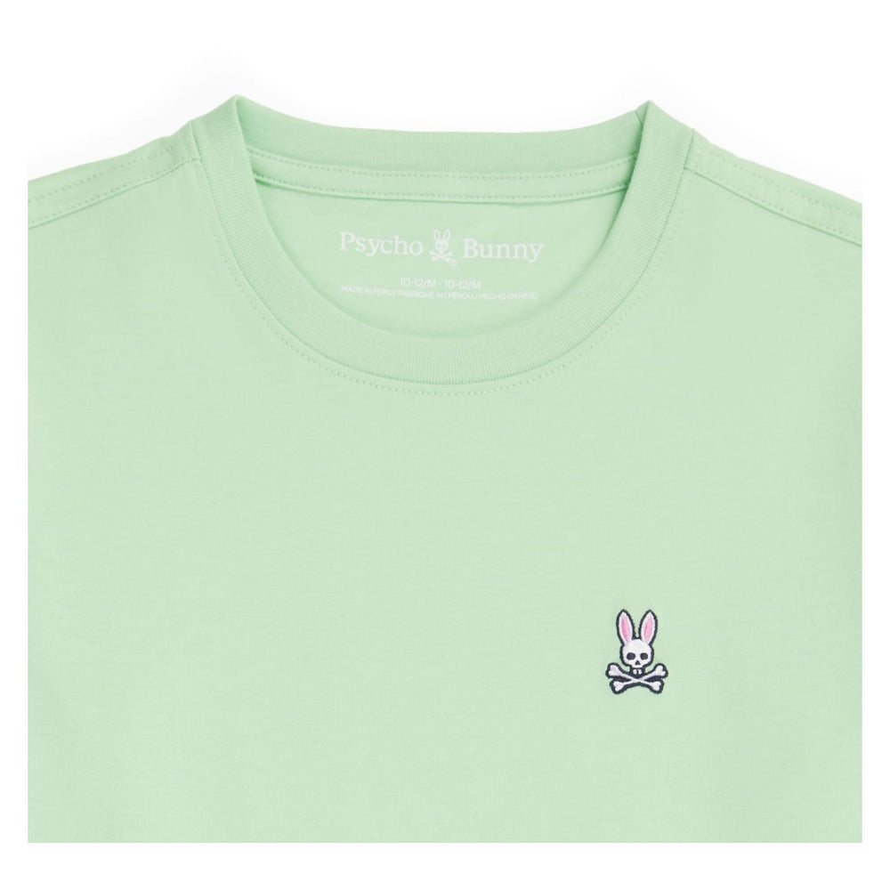 psycho-bunny-b0u014x1pc-Green Logo T-Shirt