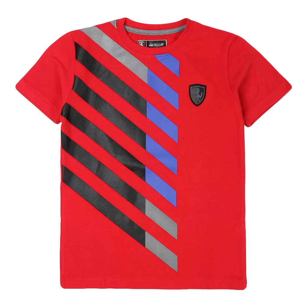 kids-atelier-ferrari-kid-boy-red-striped-logo-t-shirt-fe9632-red