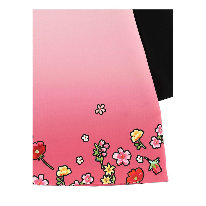 monnalisa-Powerpuff Girl Pink & Black Dress-118924-8306-0095