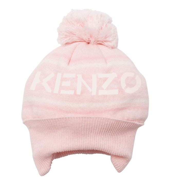 kenzo-Pale Pink Pull On Hat-k01004-454