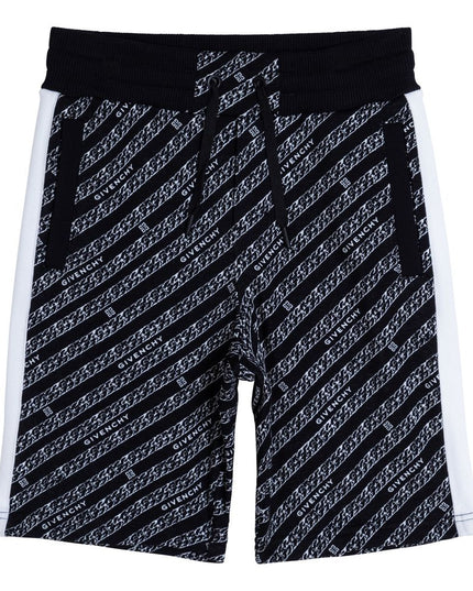 givenchy-Black Bermuda Shorts-h24136-m41