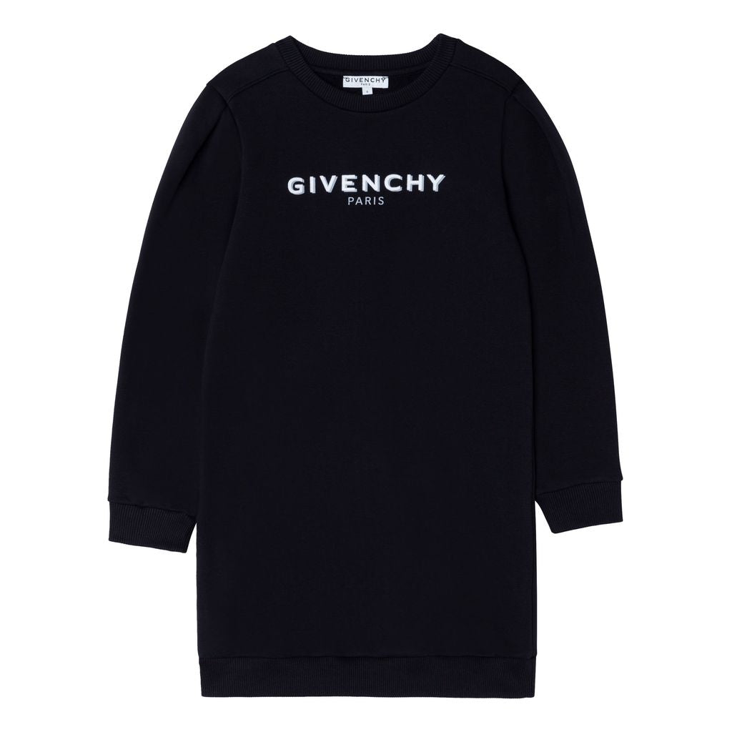 givenchy-Black Logo Dress-h12167-09b