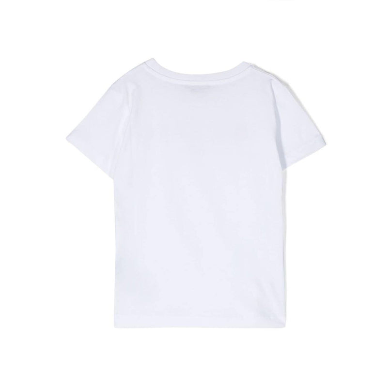 balmain-White Logo T-Shirt-bs8b31-z0082-100or