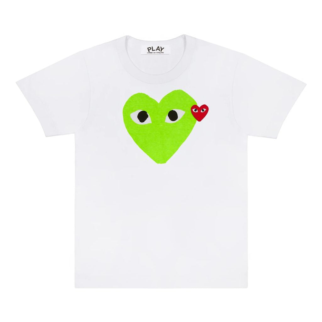 comme-des-garcon-White Hearts T-Shirt-az-t105-051-3