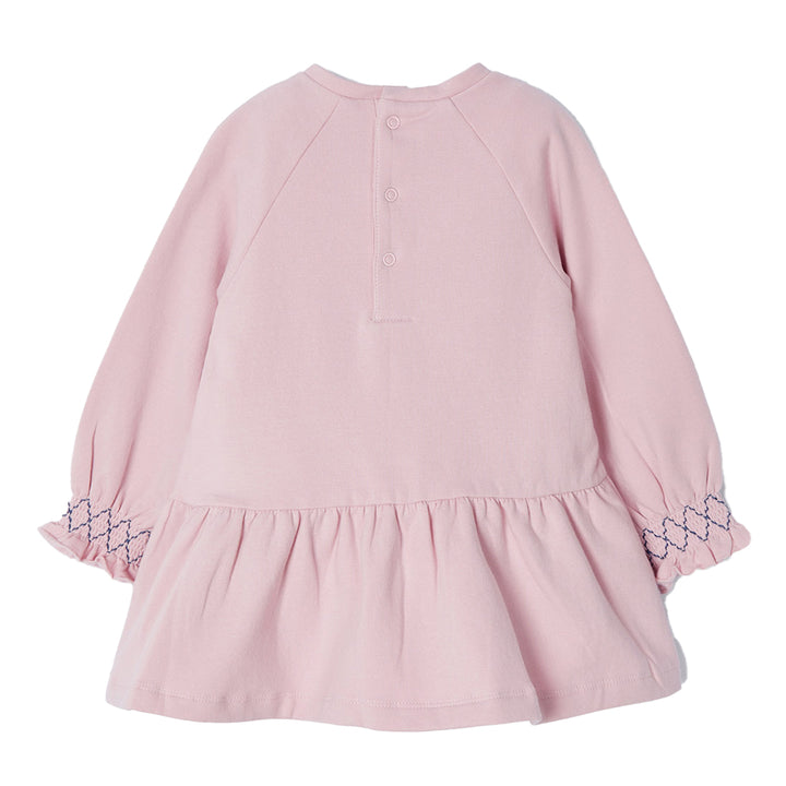 Pink Cool Girl Graphic Fleece Dress