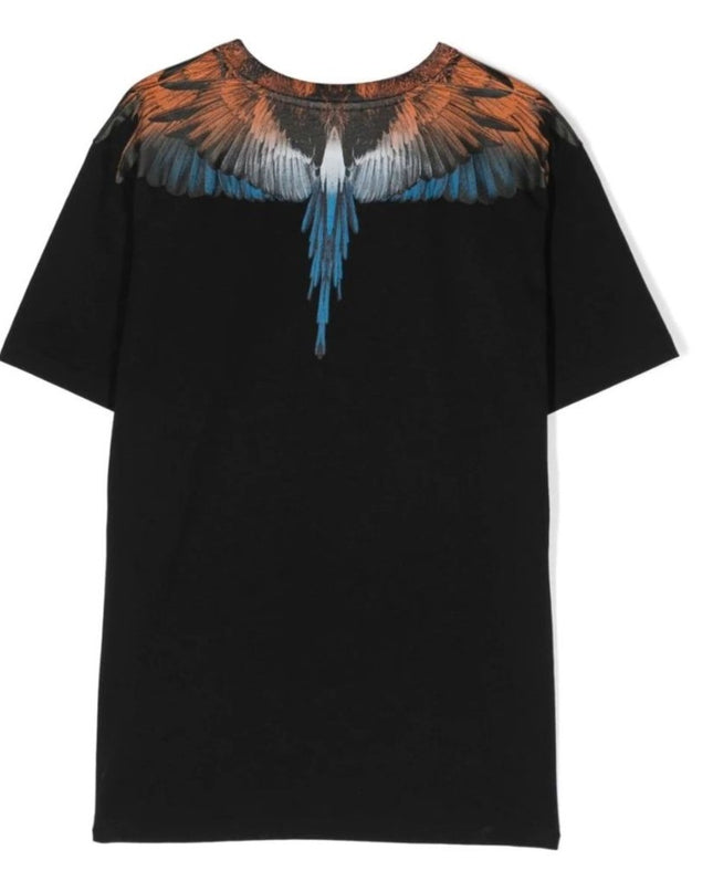 marcelo-burlon-cbaa001s23jer0021020-Black Icon Wings Short-Sleeve T-shirt