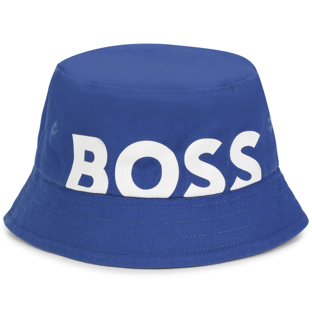 boss-j01142-79b-Blue Logo Bucket Hat