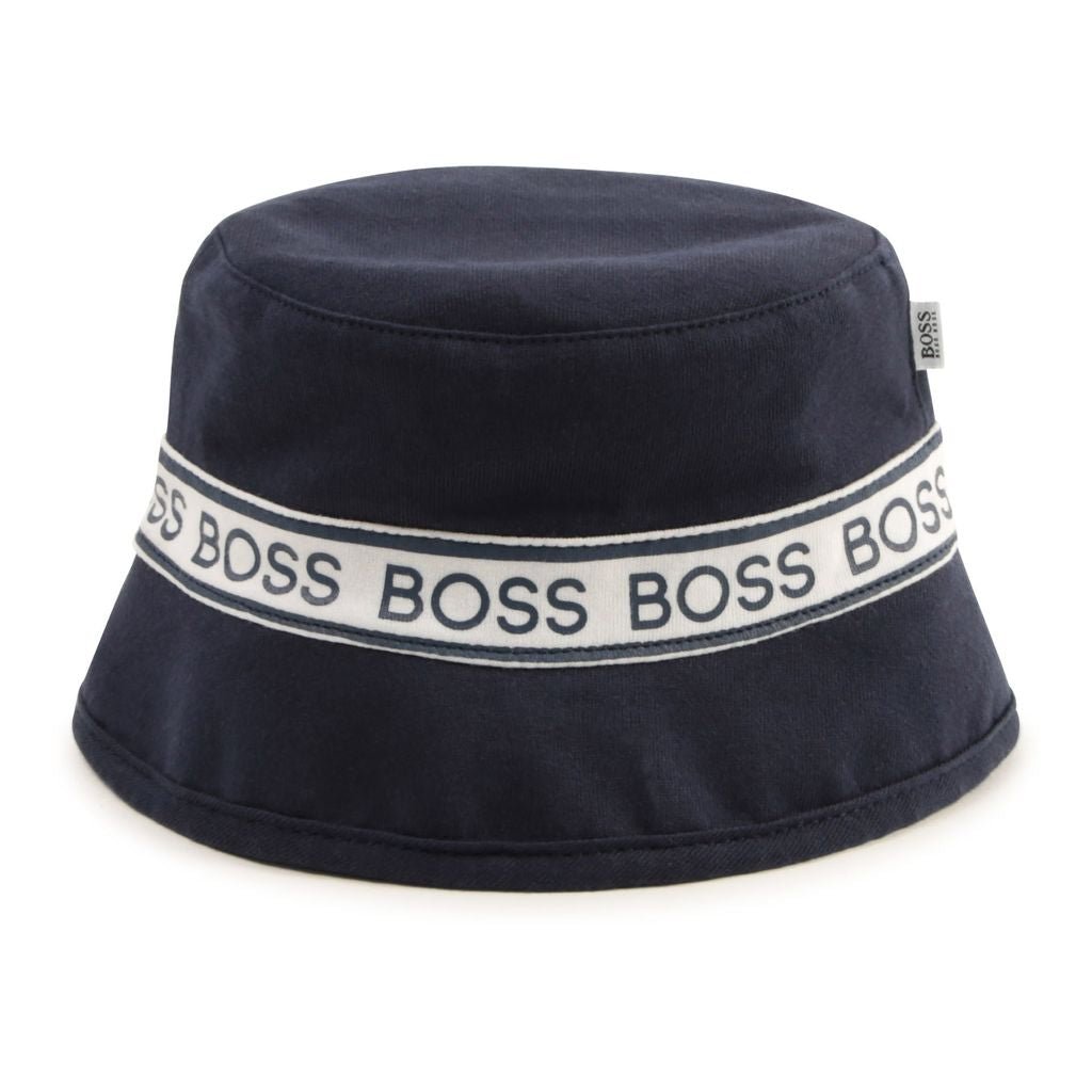 kids-atelier-kid-boys-boss-blue-reversible-logo-buckethat-navy-accessories-j91115-849