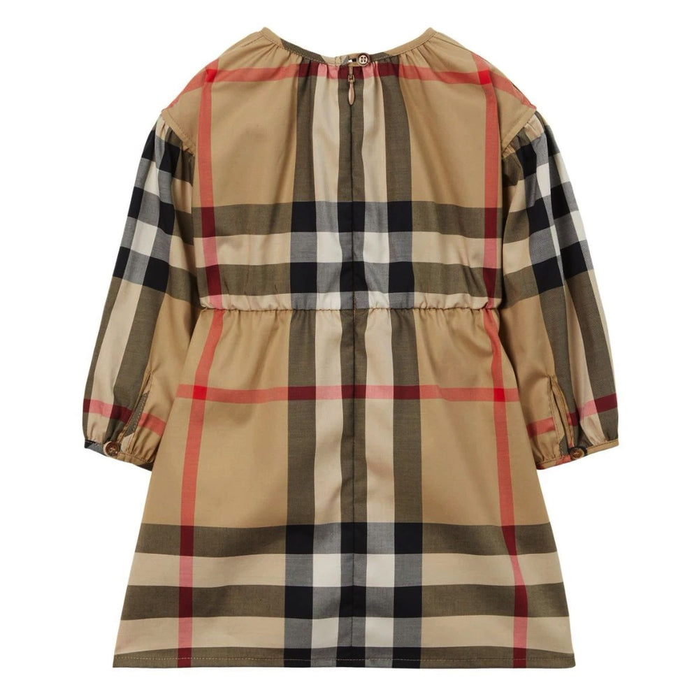 burberry-8069278-Beige Check Dress-126551-a7028