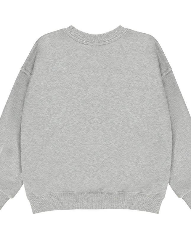 molo-Gray Maxi Sweatshirt-2w23j210-3300