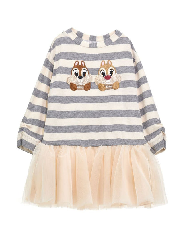 monnalisa-Multicolor Chipmunks Dress-110908-0217-0132_kids atelier