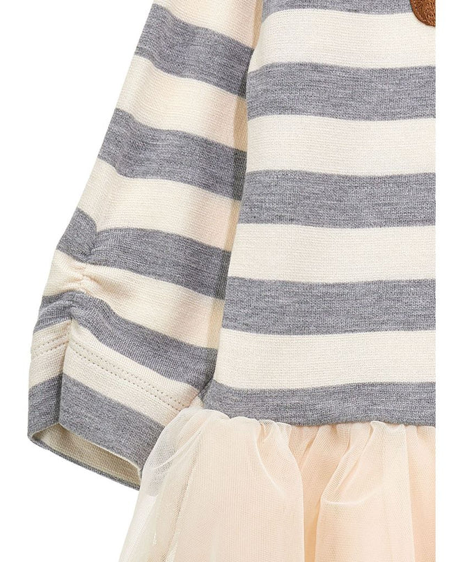 monnalisa-Multicolor Chipmunks Dress-110908-0217-0132_kids atelier