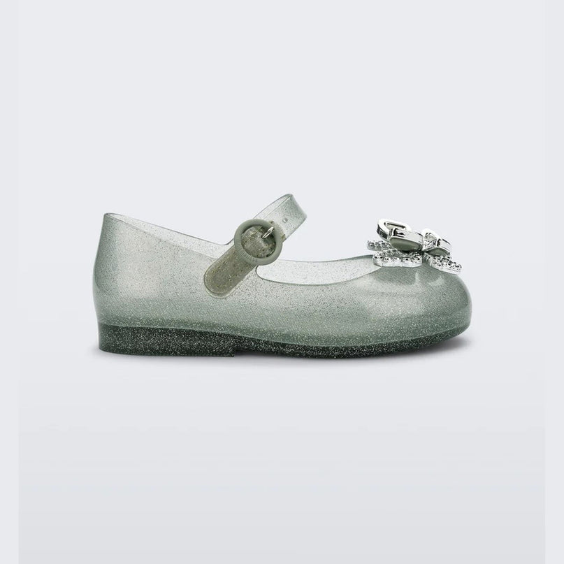melissa-mini-melissa-sweet-love-fly-bb-35717-as456-Glitter Green Sandals