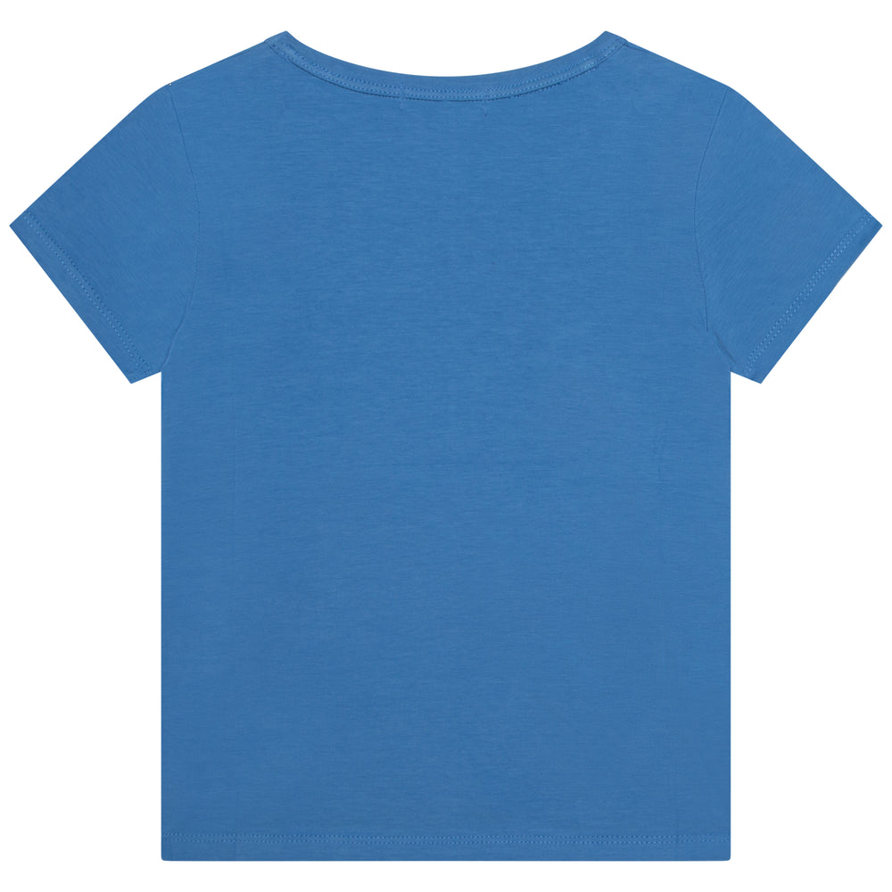 mk-r15120-Blue Logo T-Shirt