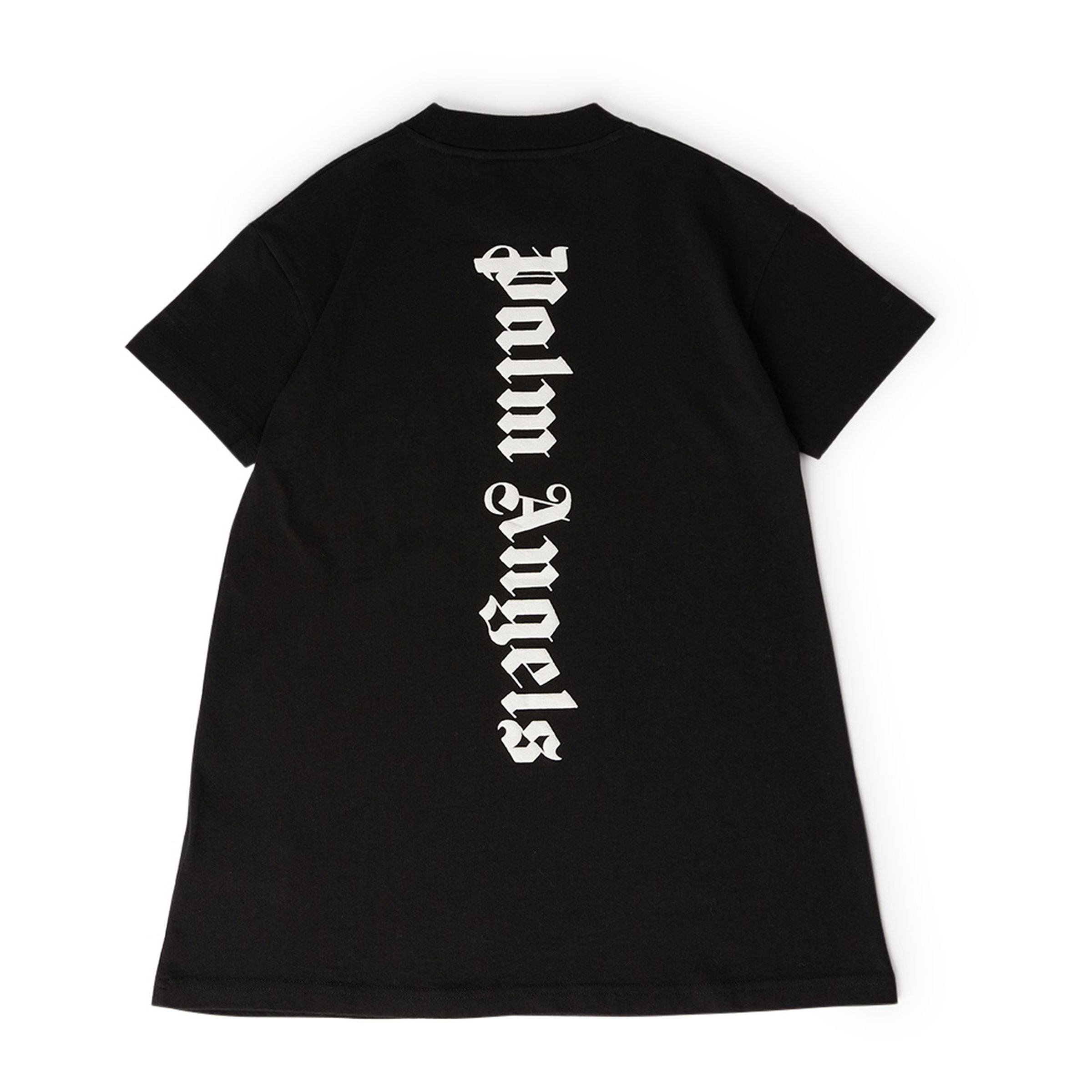 palm angels shirt dress Palm Angels Flared-sleeve Shirt Dress