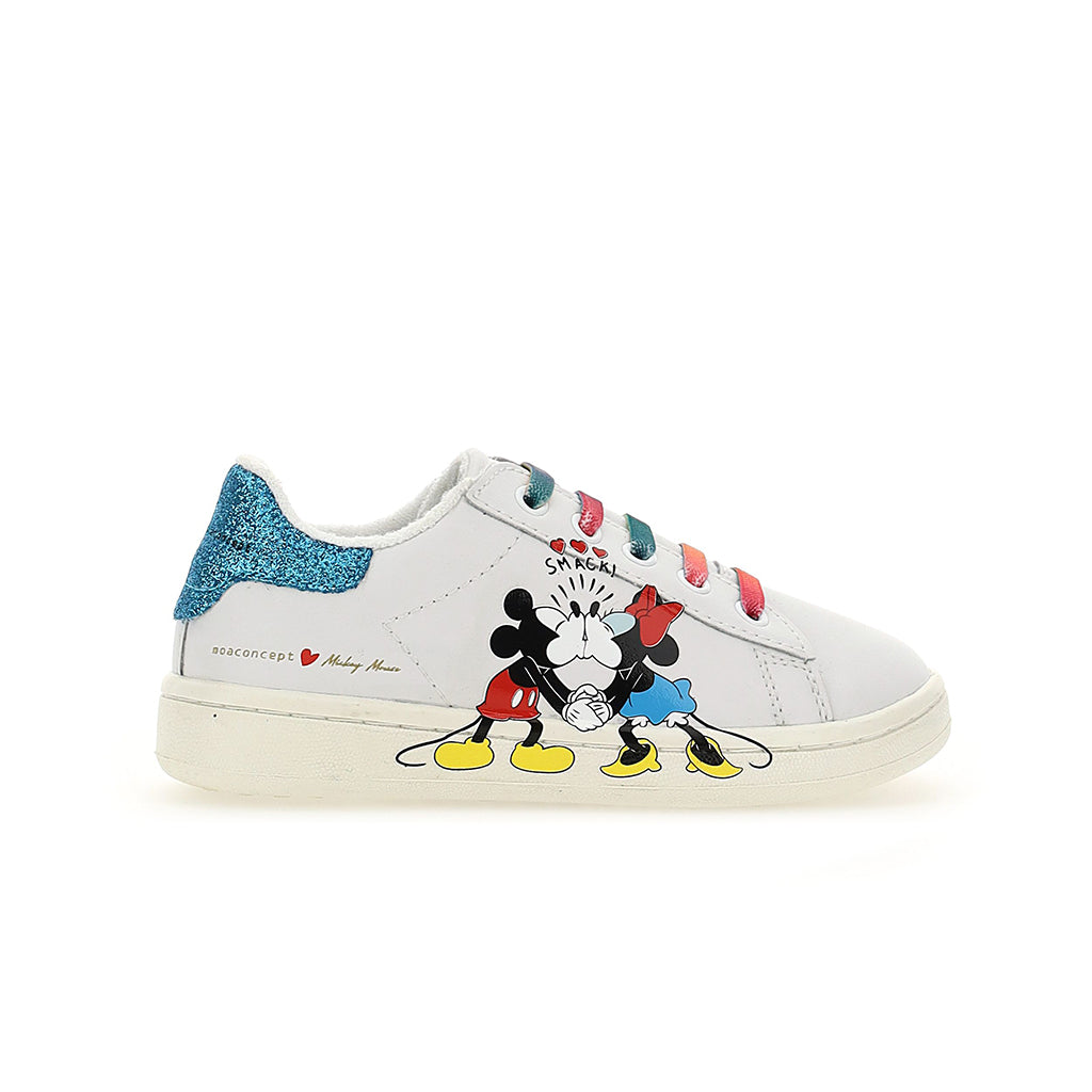 White Mickey Minnie Sneakers kids atelier