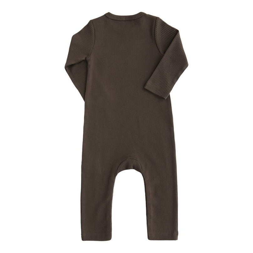 kids-atelier-banblu-gender-neutral-unisex-baby-girl-boy-brown-oak-ls-modal-romper-51175-dark-oak