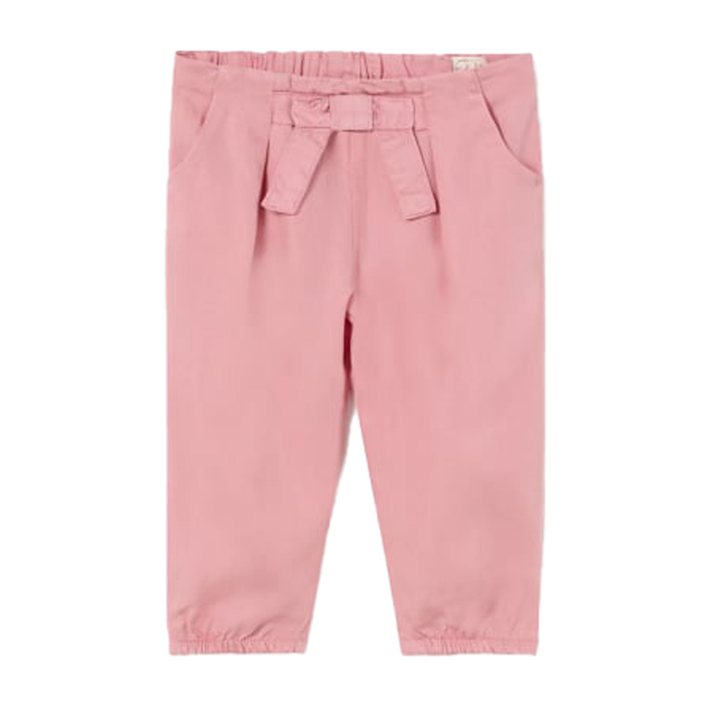 Pink Bow Flowy Pants