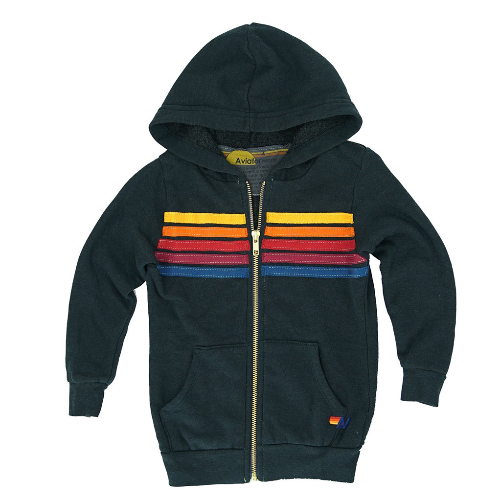 kids-atelier-aviator-nation-charcoal-kids-boys-5-stripe-zip-hoodie-khdrs5-char