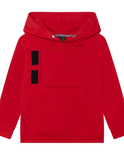 givenchy-h25364-991-Red Logo Hoodie