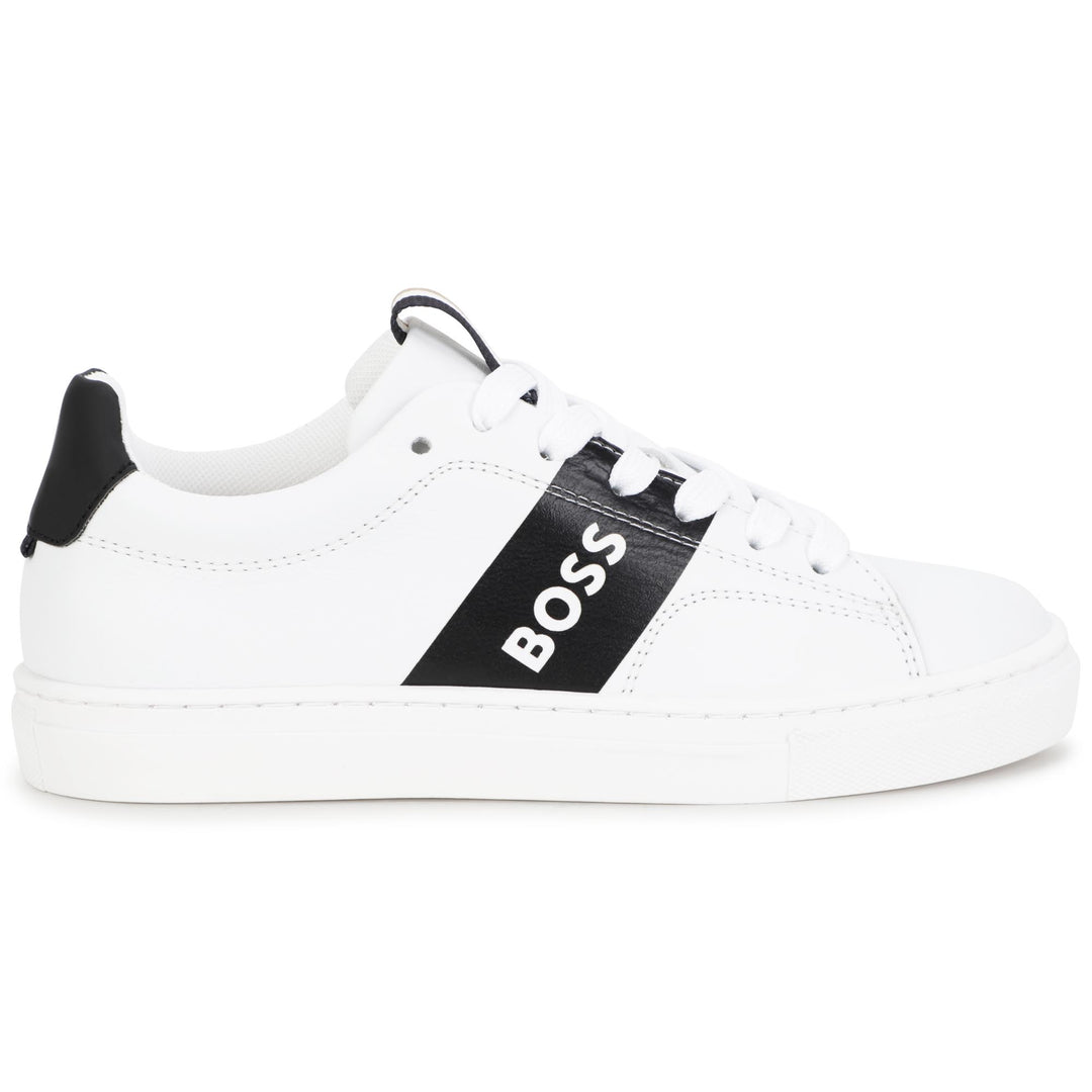 boss-j29336-09b-kb-White & Black Trainers