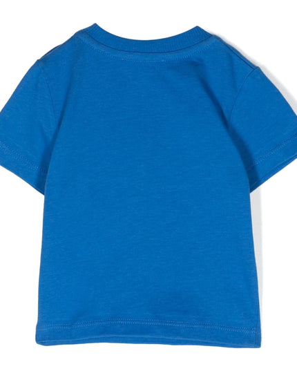 moschino-Blue Teddy Bear Logo T-Shirt-mwm032-laa03-40289