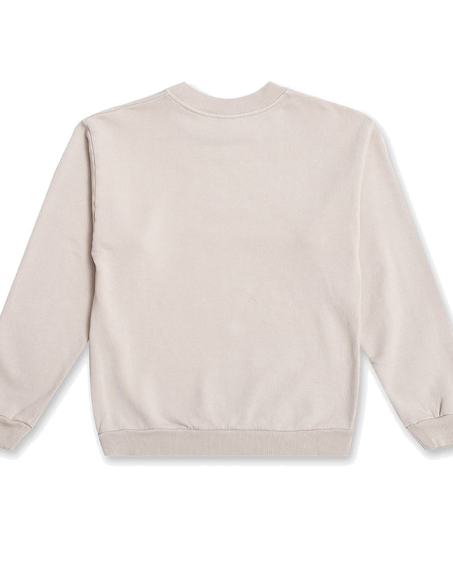 balenciaga-Beige Logo Sweatshirt-682018-tmvk8-9364