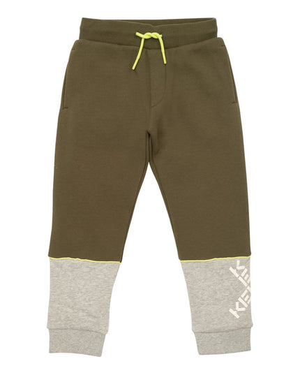 kenzo-Green Logo Joggers-k24263-655