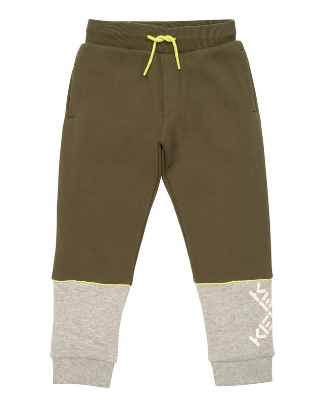 kenzo-Green Logo Joggers-k24263-655
