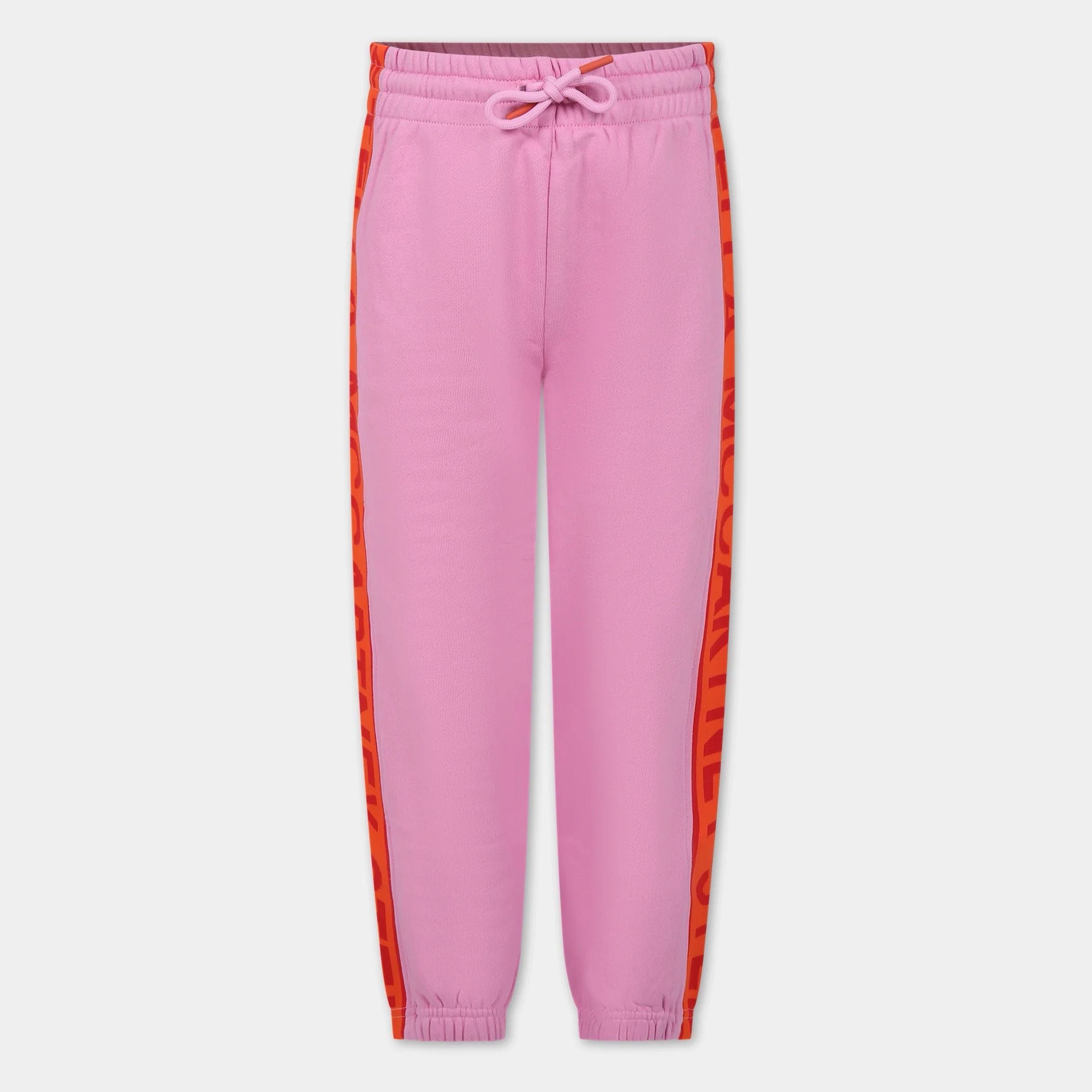 Pink stripe joggers hotsell