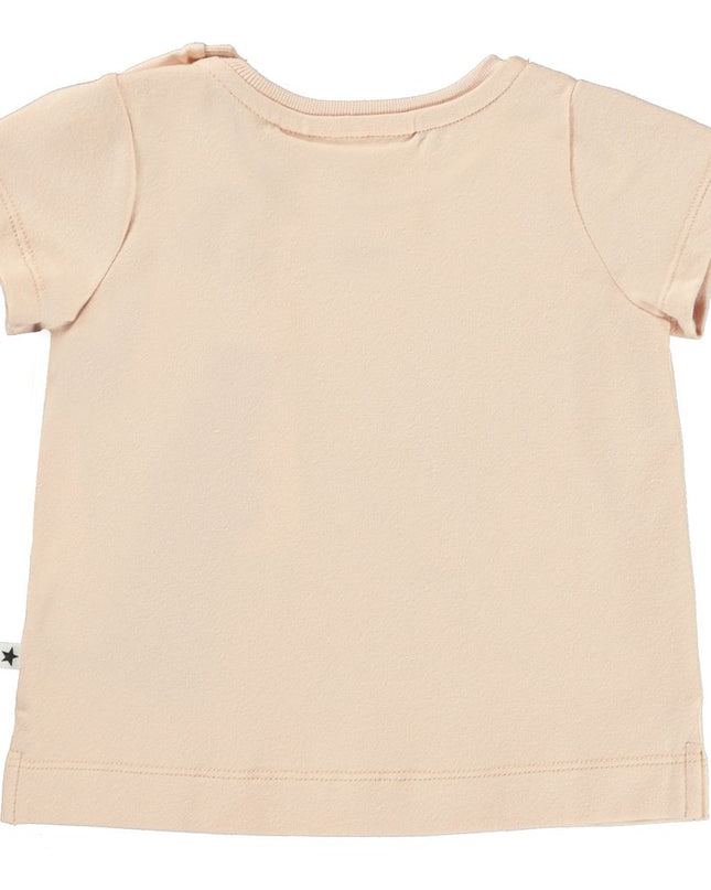 molo-Pink Elly T-Shirt-4w22a201-7816