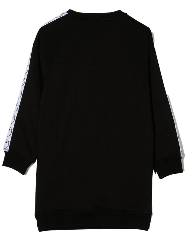 moschino-Black Sweatshirt Dress-hdv0c7-lda40-601000