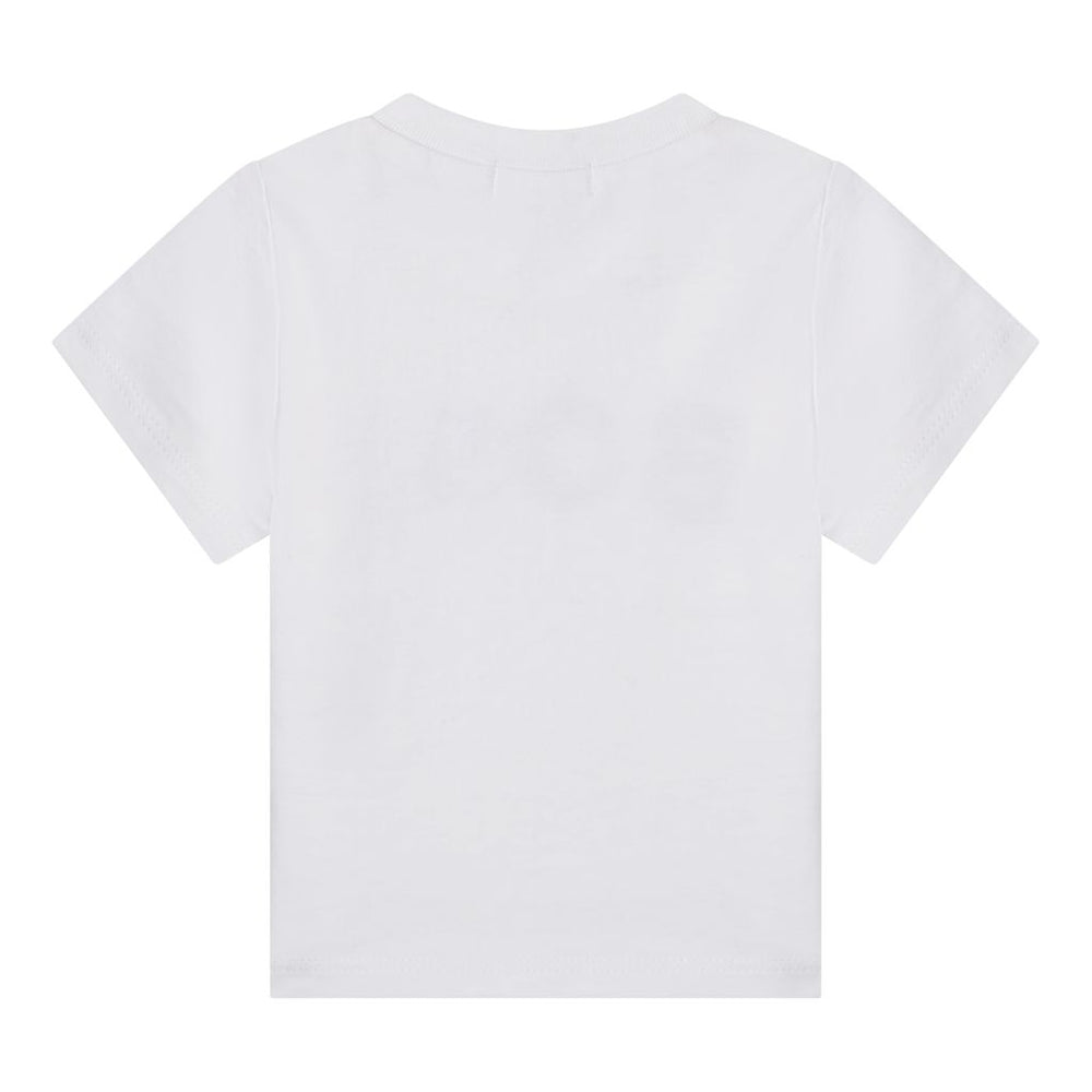 boss-White Logo T-Shirt-j95329-10b