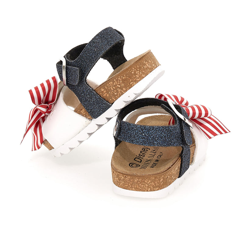 White Minnie Mouse Sandal