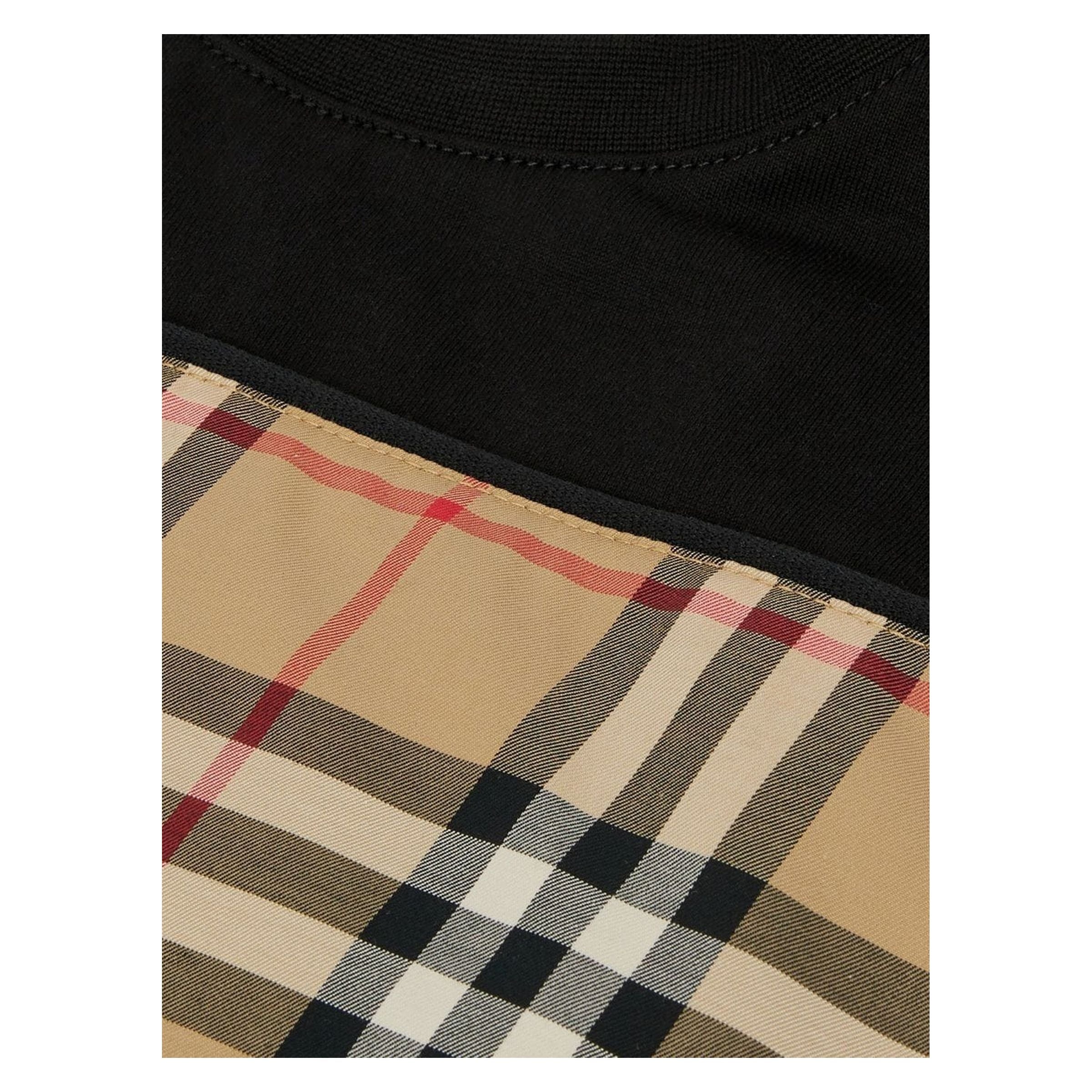 Black Cedar Check T Shirt kids atelier