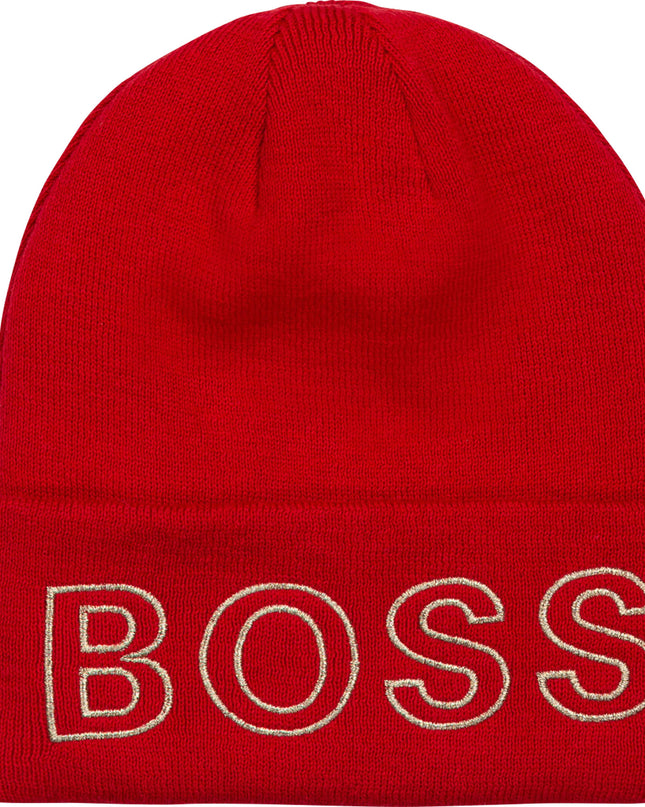 Red Logo Beanie