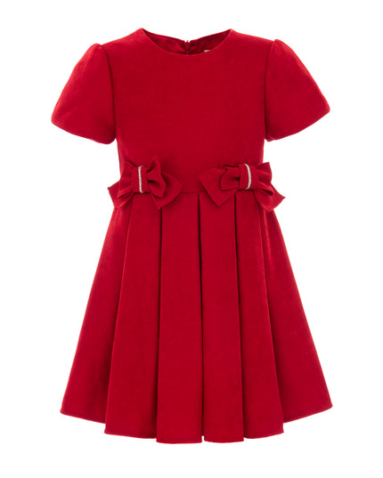 kids-atelier-tulleen-kid-girl-red-harleigh-double-bow-pleated-dress-t92213
