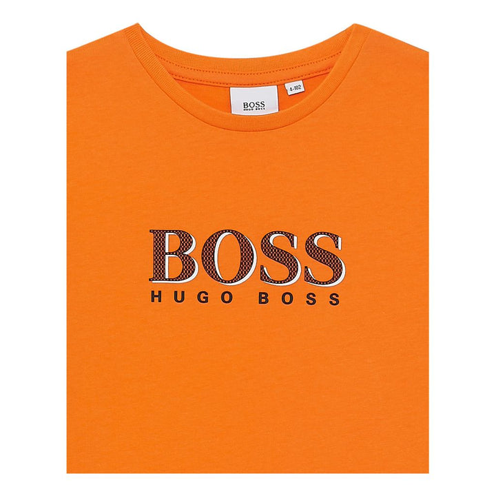 kids-atelier-boss-kids-children-boys-orange-classic-logo-t-shirt-j25g24-417