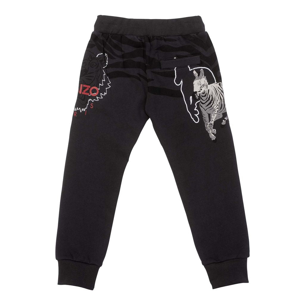 Gray Tiger Pants kids atelier
