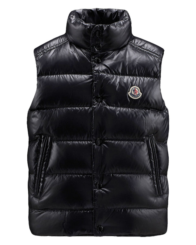 moncler-Black Puffer Tib Gilet-i2-954-1a126-20-68950-999