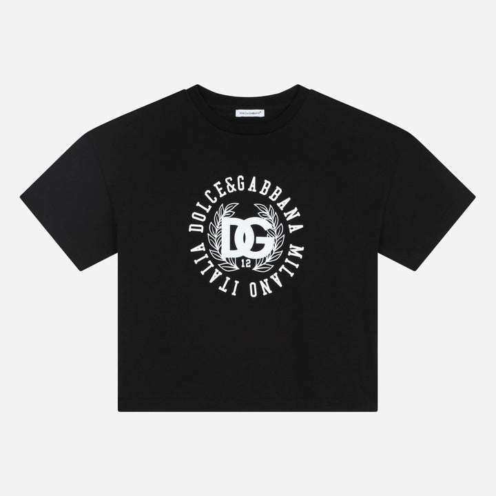 dg-l4jteg-g7d8t-n0000-Black Logo T-Shirt