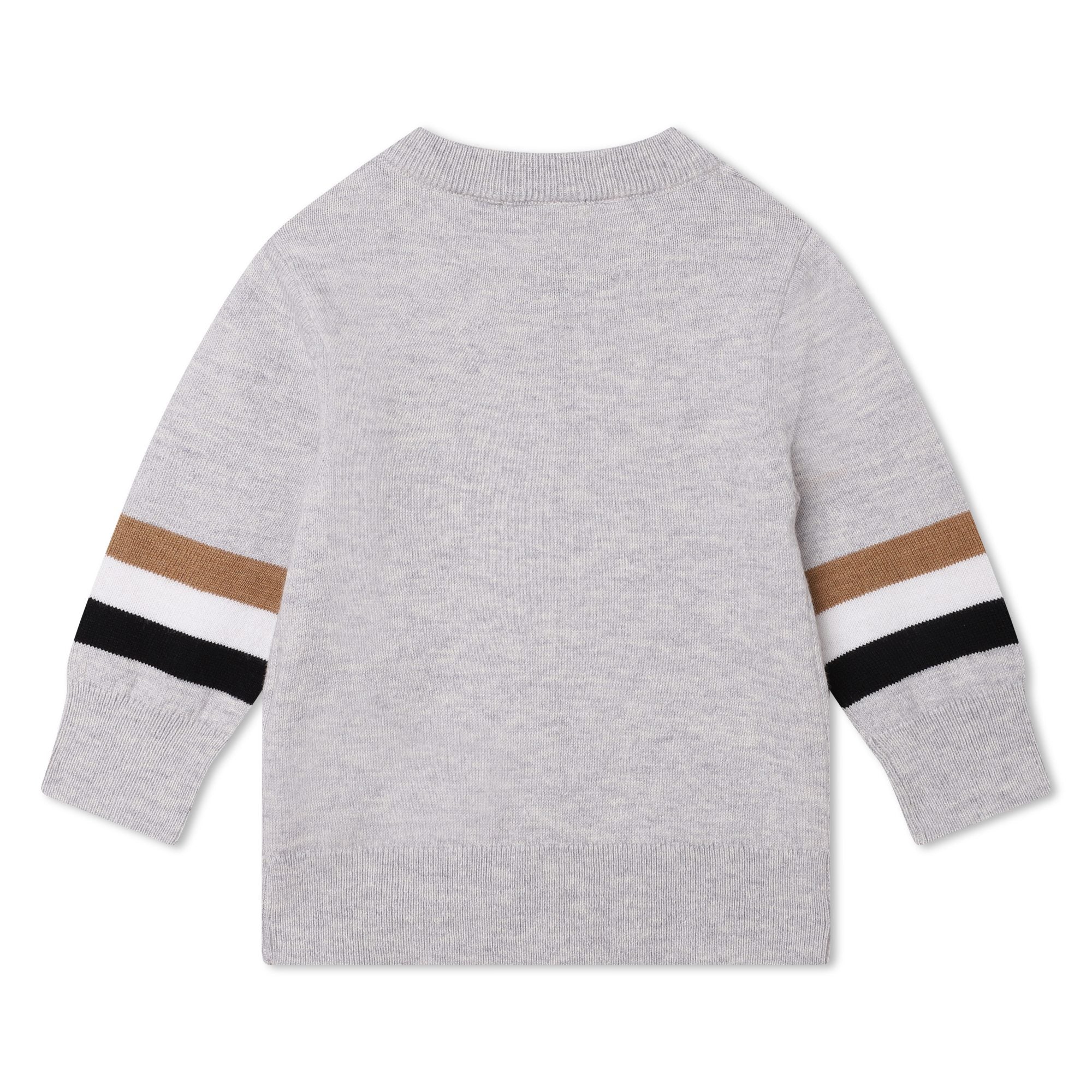 Gray Logo Sweatshirt kids atelier