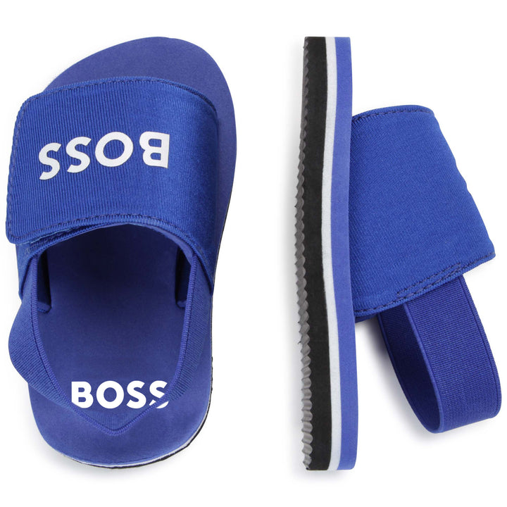 boss-j09188-79b-bb-Blue Logo Sandals