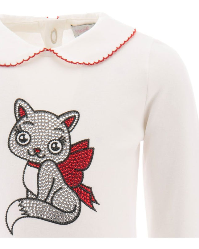 Red Crystal Cat Tutu Dress