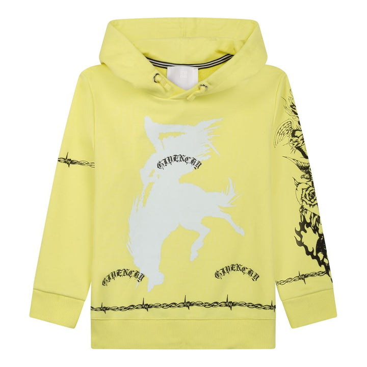 givenchy-Yellow Hoodie-h25345-532