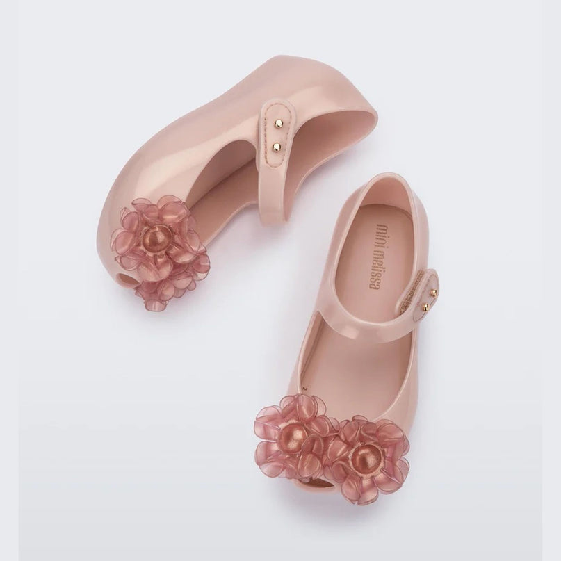 melissa-mini-melissa-ultragirl-springt-35708-at327-Pearly Pink Ballet Flat